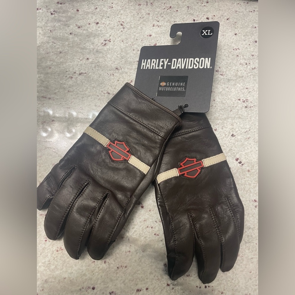 Harley Davidson Men’s Leather Gloves XL